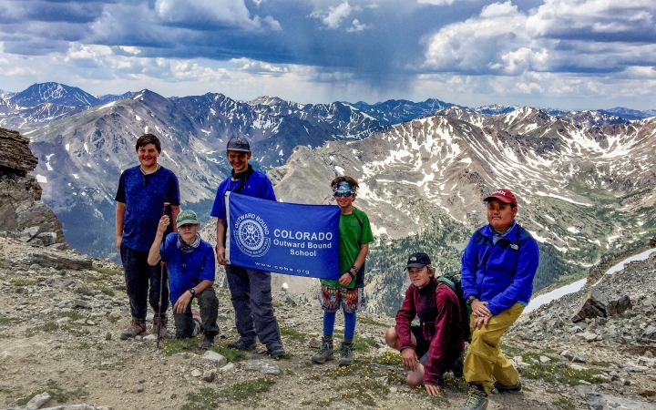 backpacking adventure program for teens in the rockies